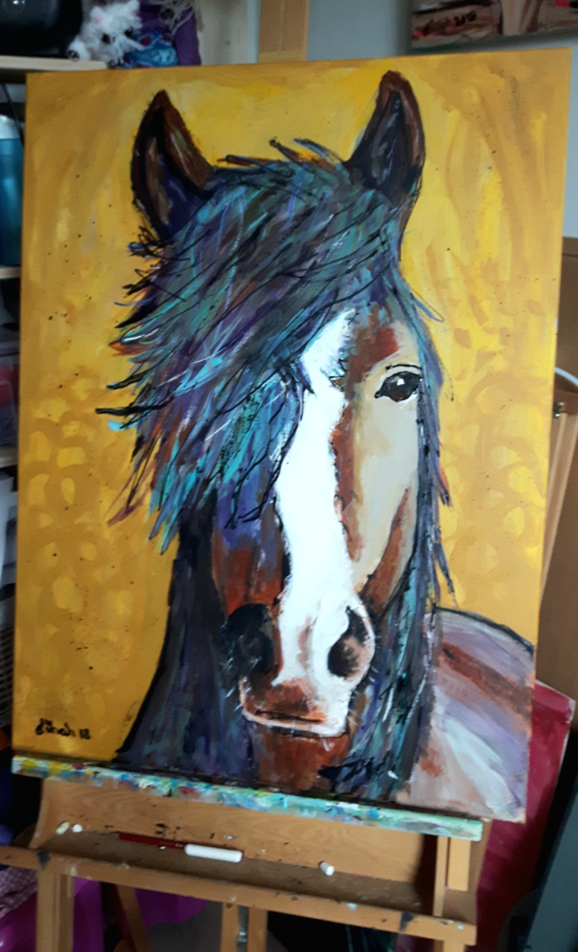 Acryl schilderijen 